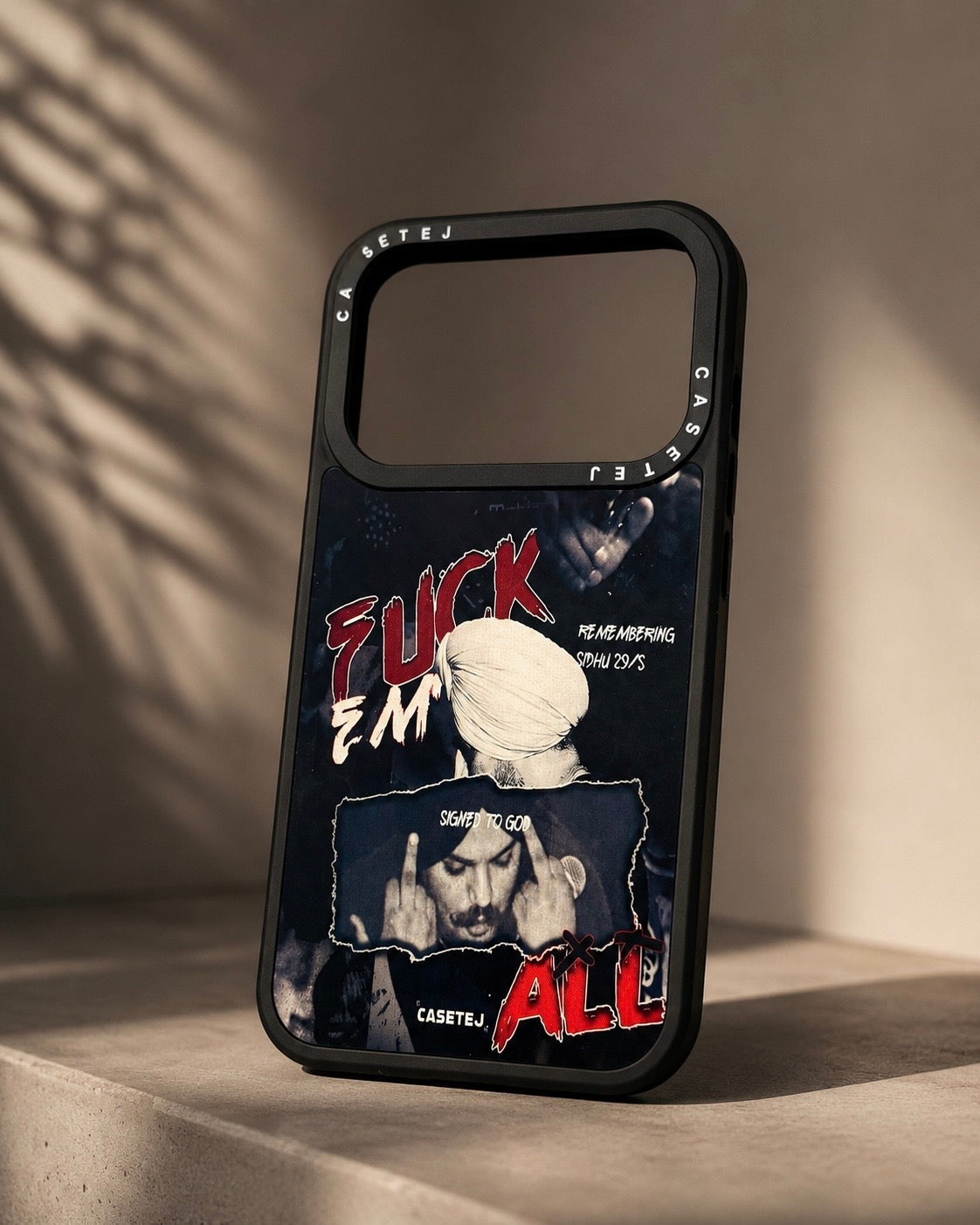 Fu*k ‘em ALL- Sidhu moosewala Phone Cover moosetape 295