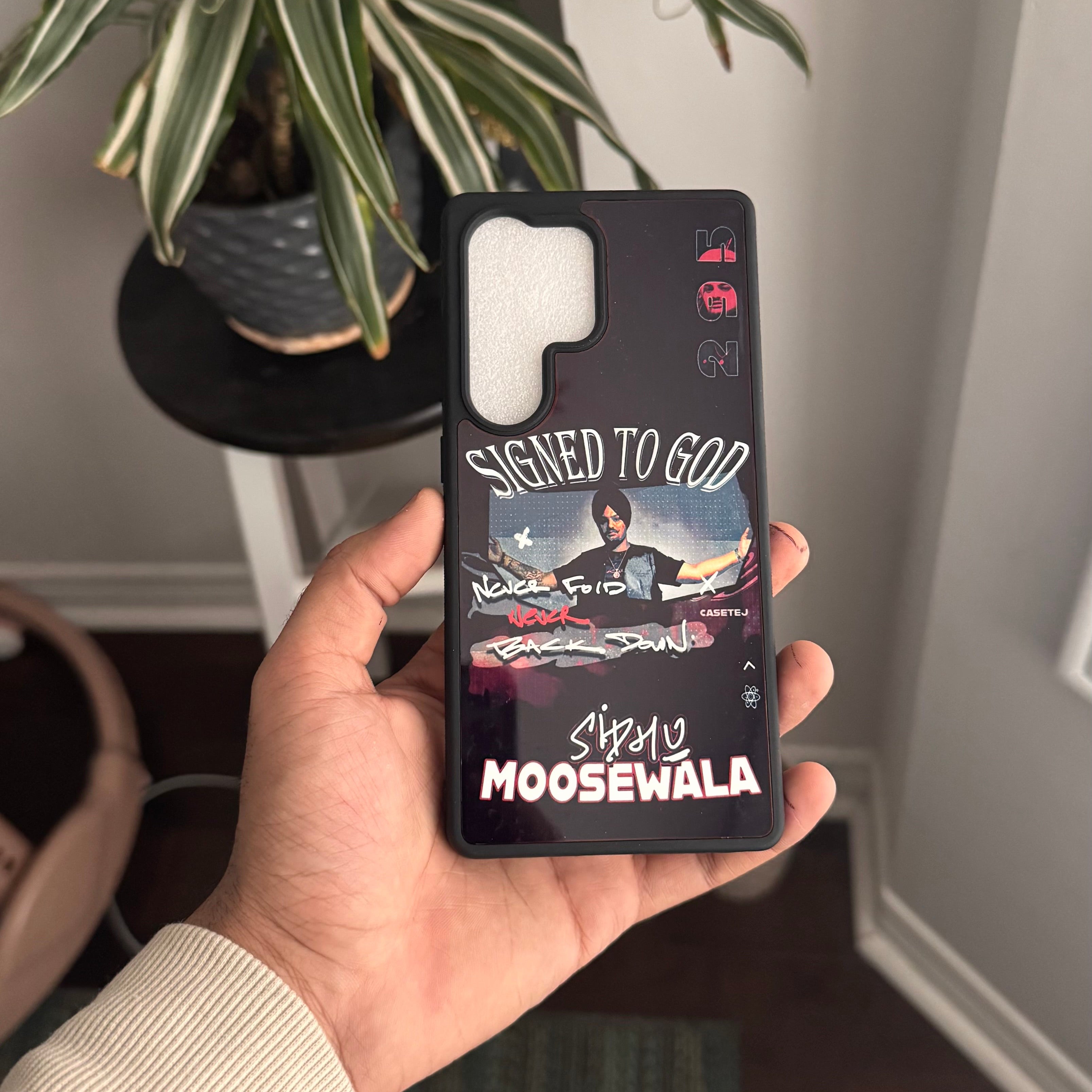 Signed to God-Sidhu Moosewala Phone Cover-Moosetape